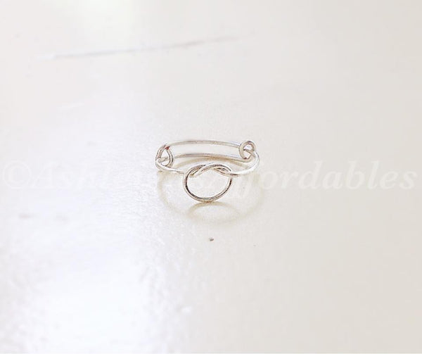 Custom Wire "Tie The Knot" Ring (MADE TO ORDER)