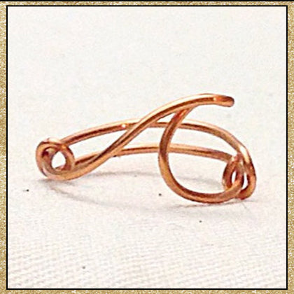 Custom Wire Wave Ring (MADE TO ORDER)