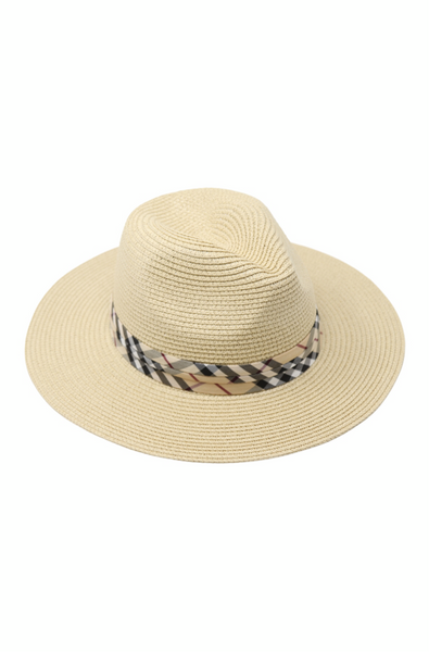Designer Inspired Beige Sun Hat